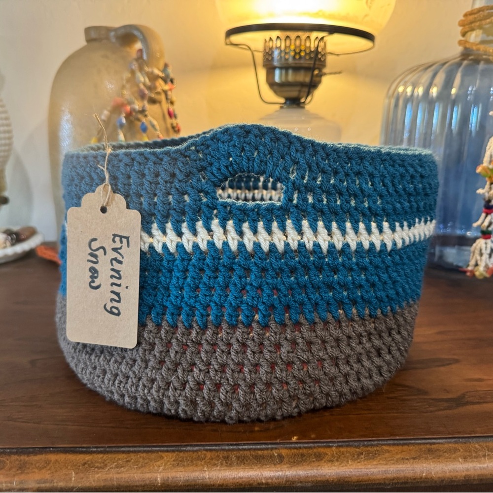 Lovely  Crochet Basket